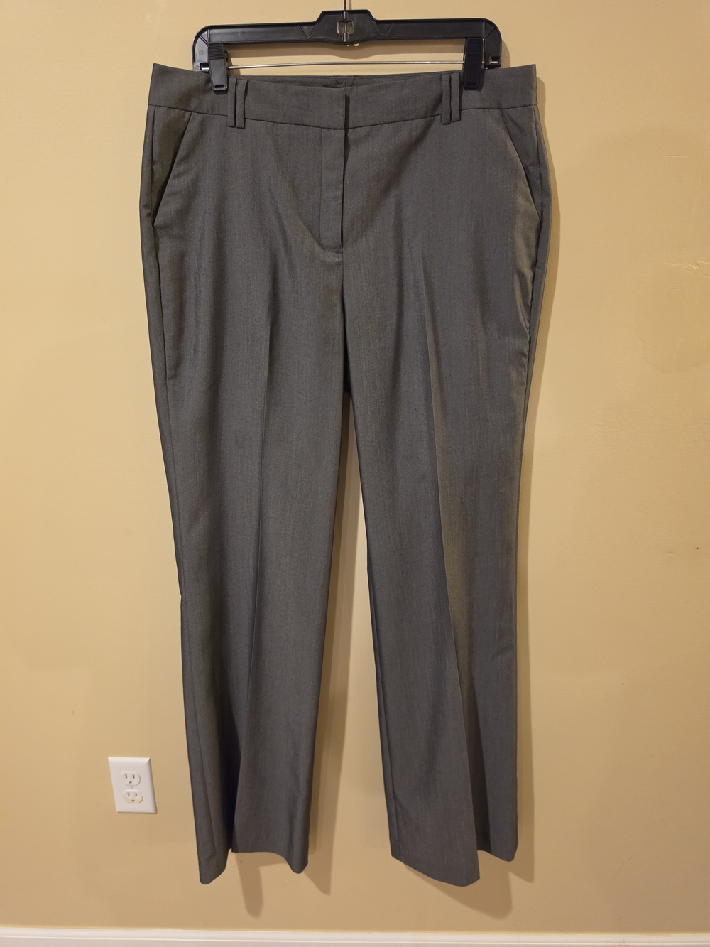 NY&Co Women's Gray Dress Pants - Classic Tailored Trousers